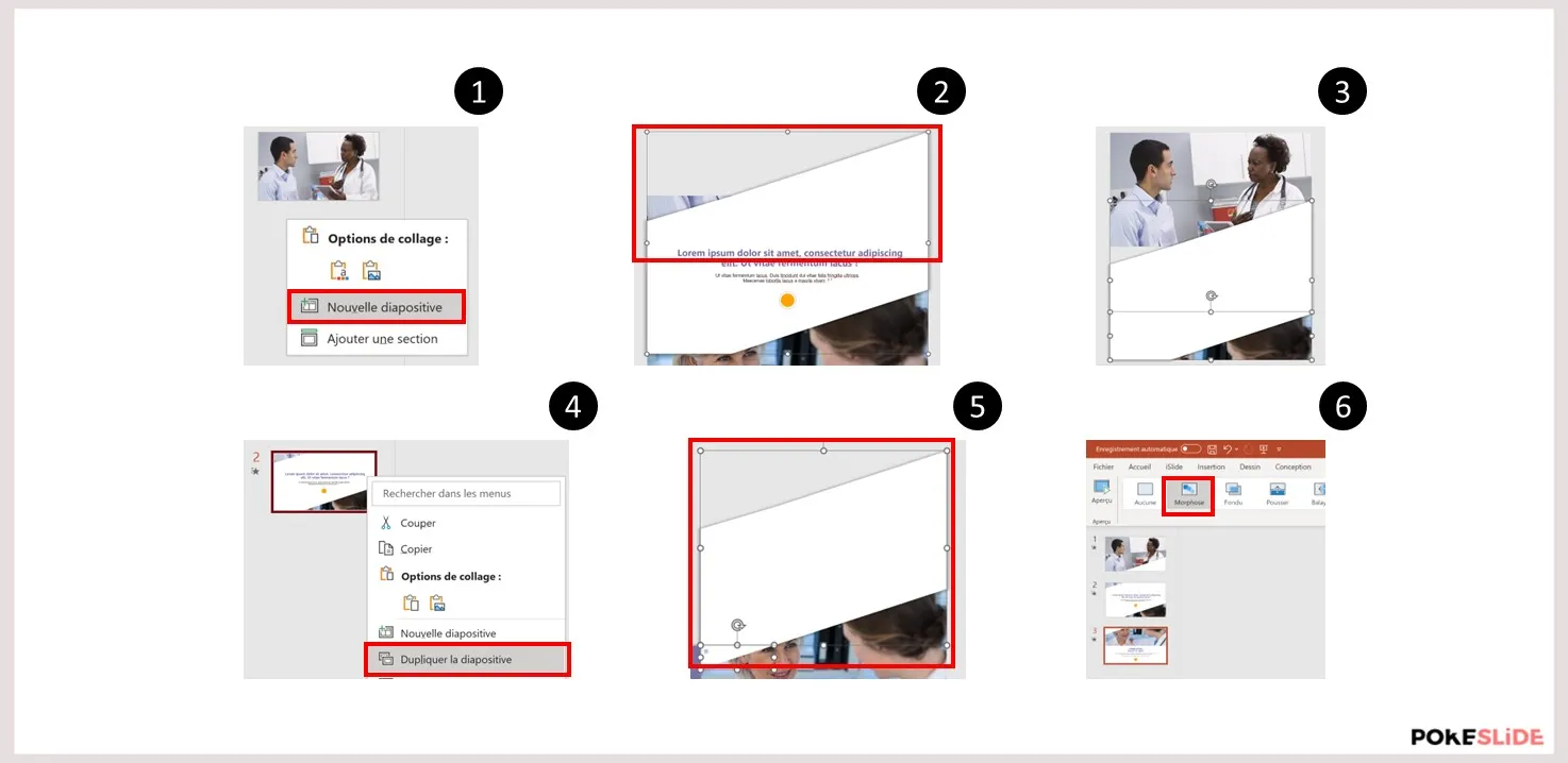 Tuto - transition powerpoint parallaxe
