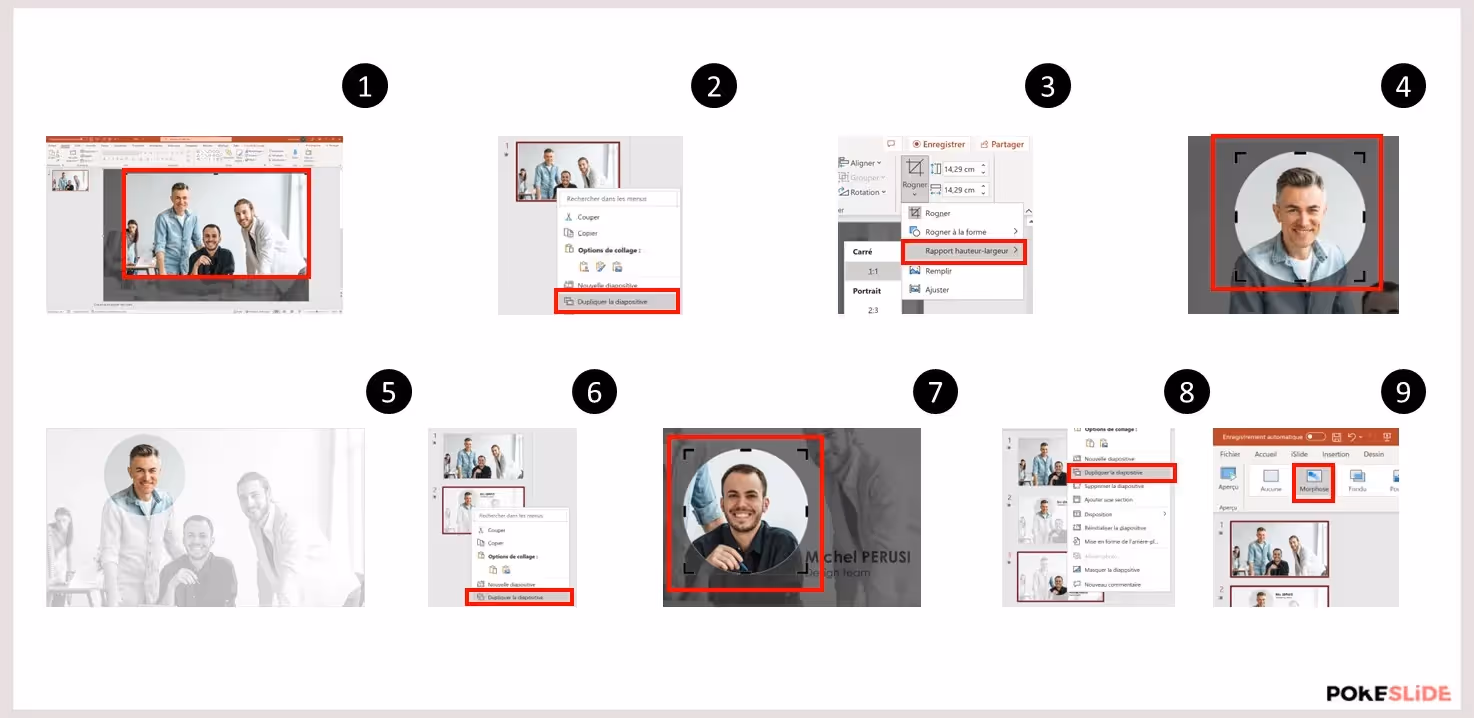 Tuto - transition powerpoint focus