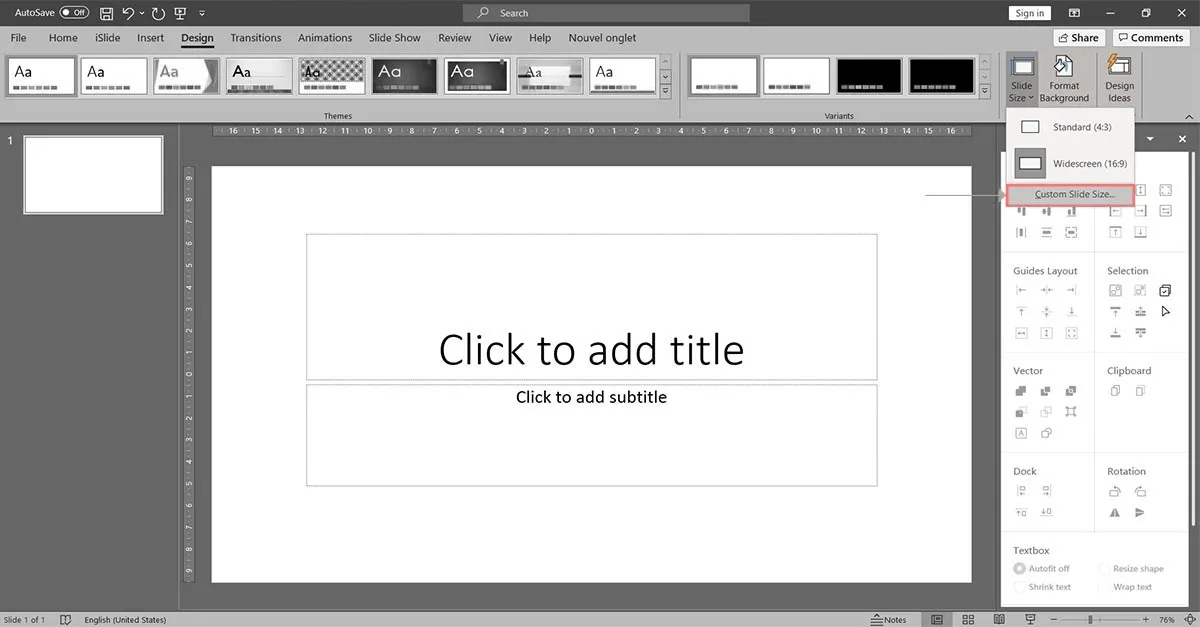 Powerpoint A4 portrait