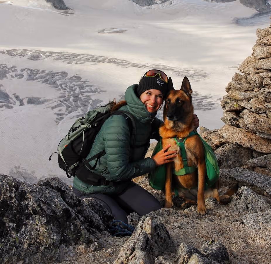 Tête de la Fréma, 3 151 m — jour 3 du trek Peaks & Paws, Alpes françaises.