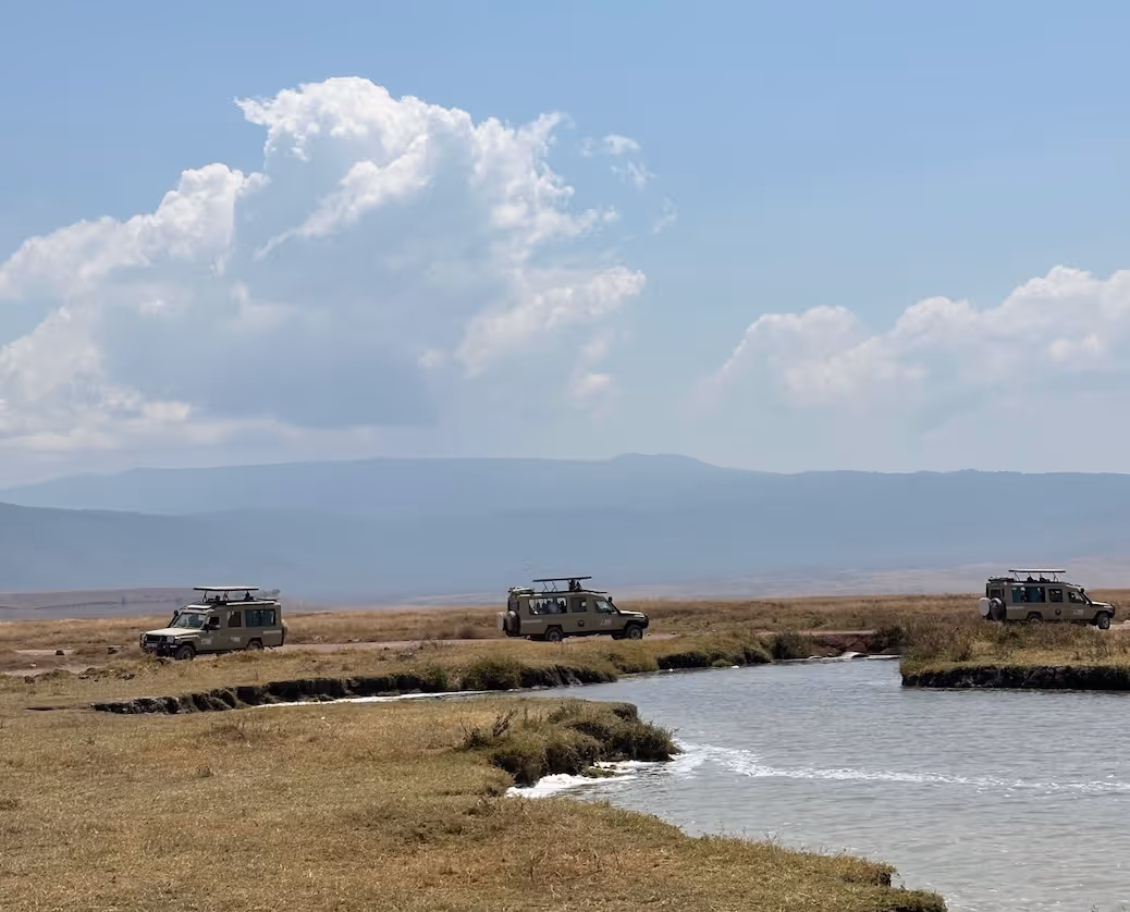 Trajet vers le parc du Kilimandjaro — transport de Kili One en Tanzanie.