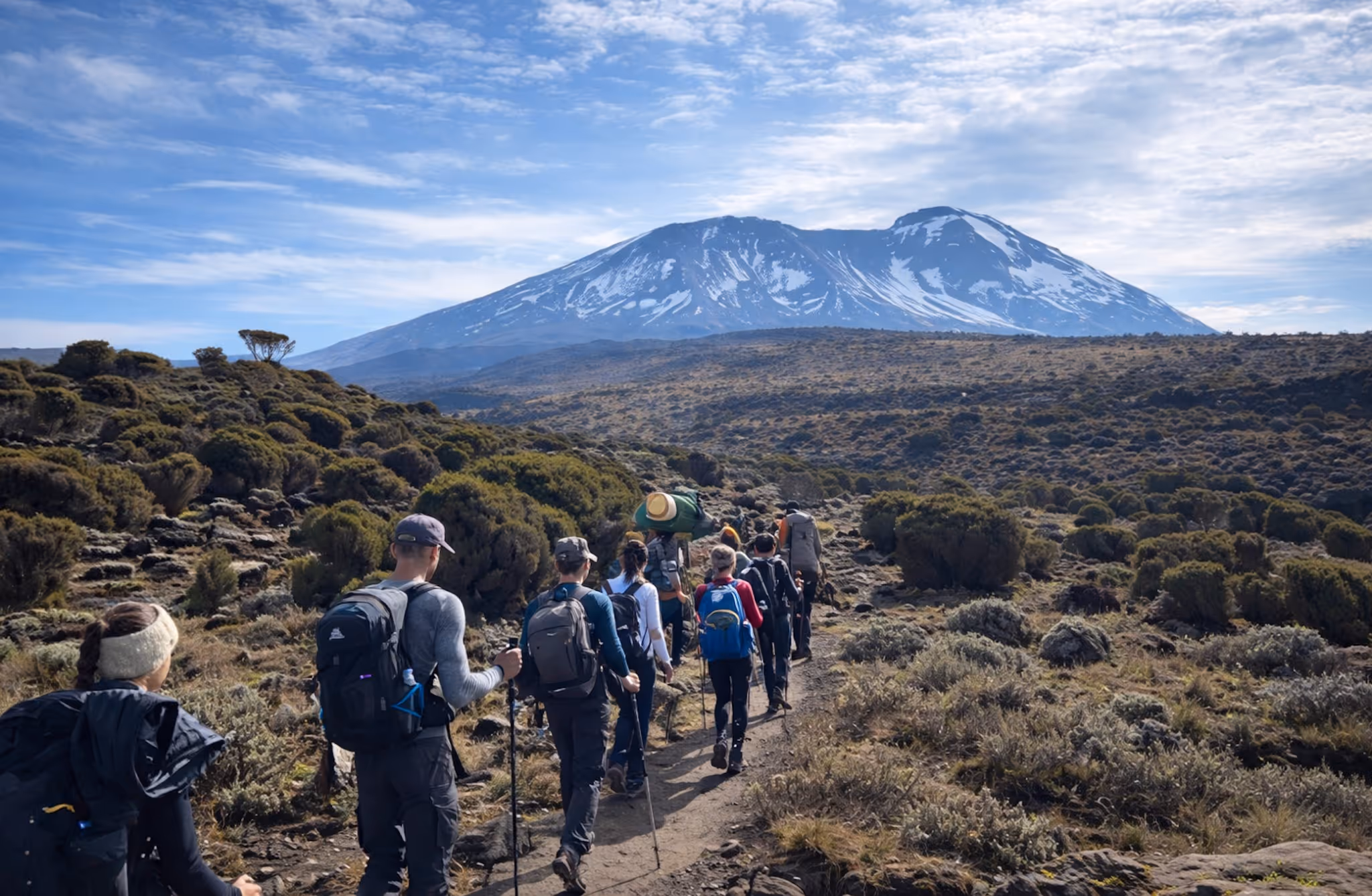 Barafu Camp, 4 640 m — jour 5 du trek Kili One, Tanzanie, ascension du Kilimandjaro.