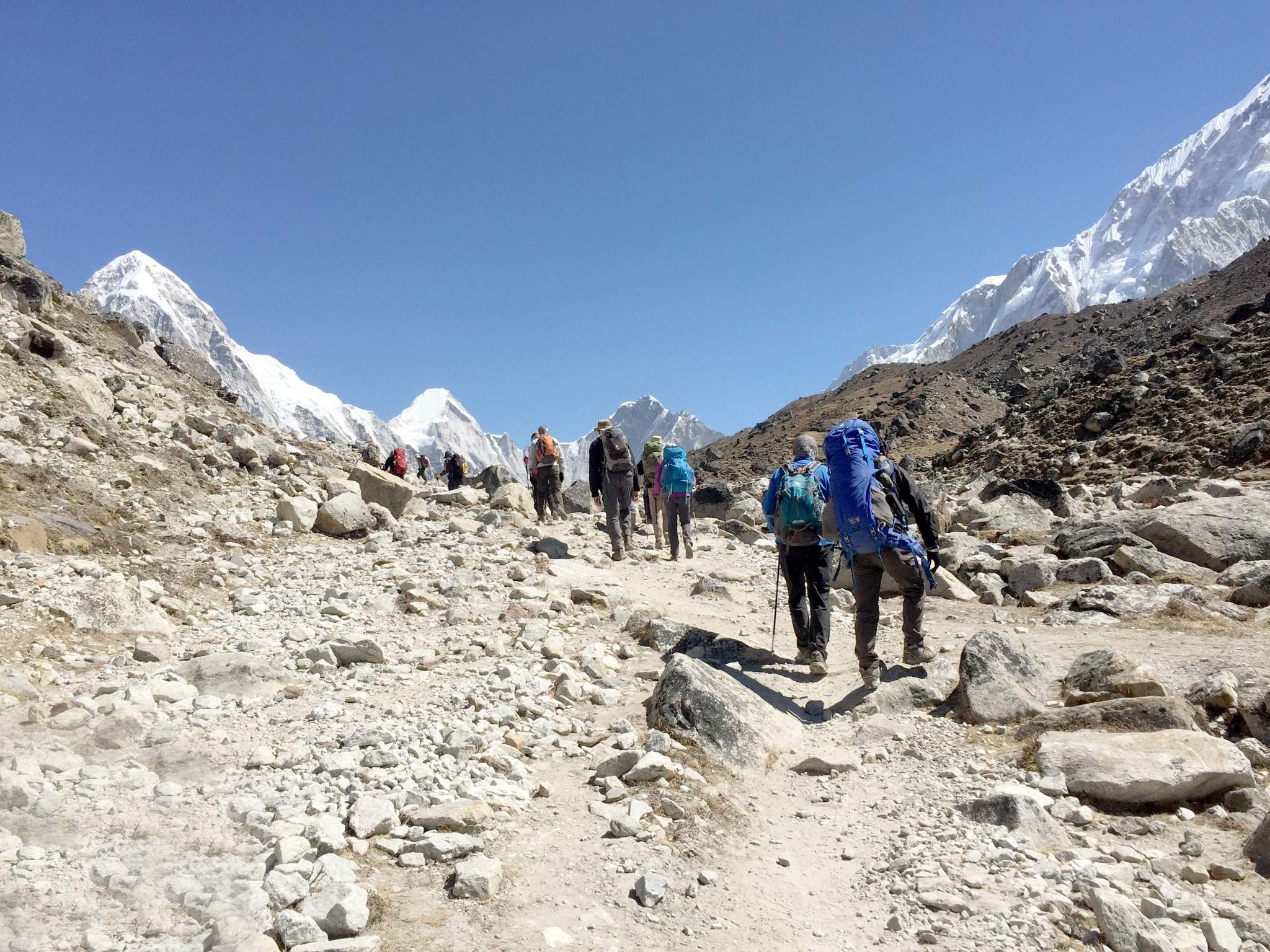 Nangkartshang Peak, 5083 m — jour 8 du trek PhotoTrek, région du Khumbu et camp de base de l'Everest au Népal.