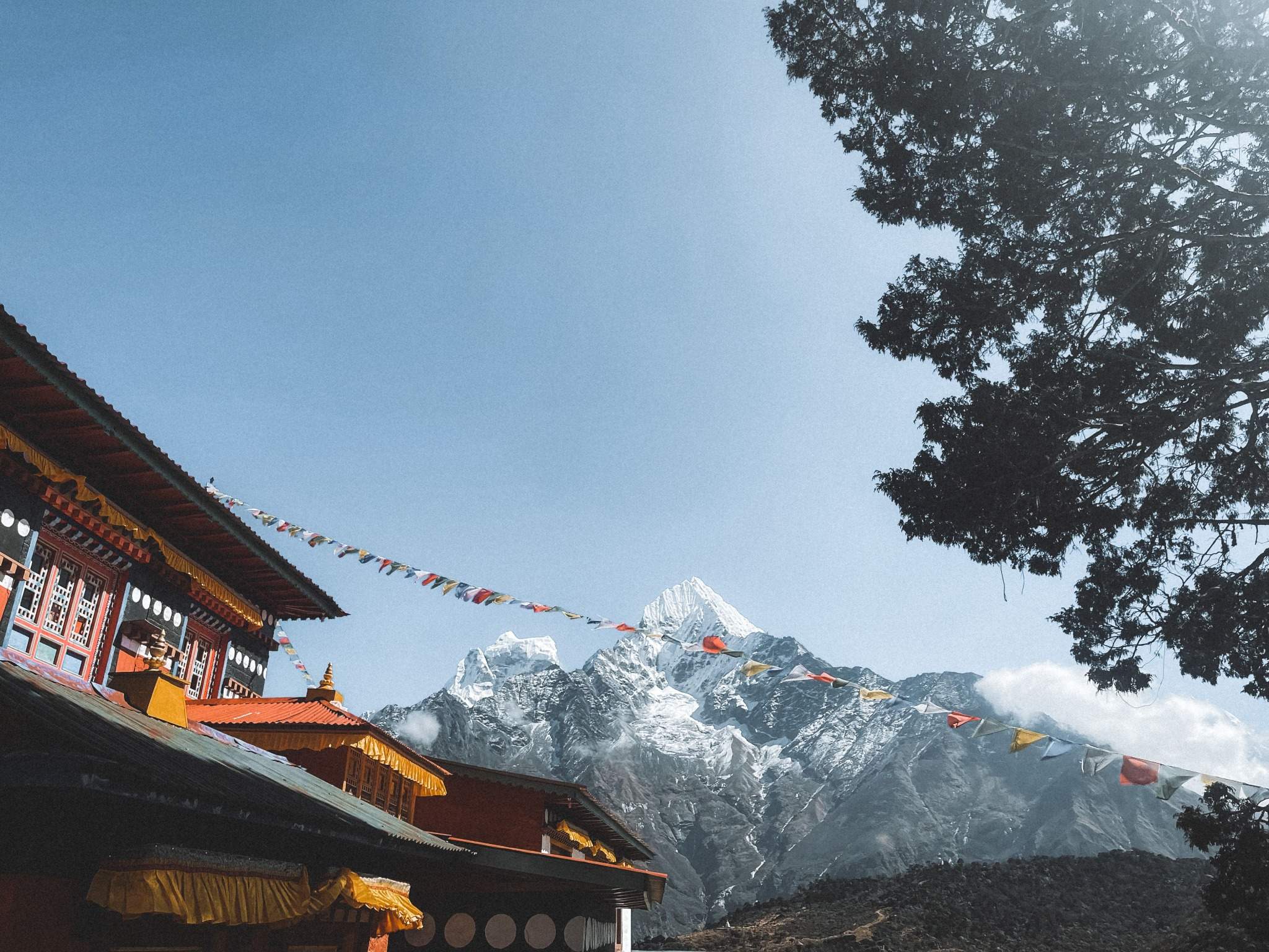 Pangboche, 3985 m — jour 6 du trek PhotoTrek, région du Khumbu et camp de base de l'Everest au Népal.