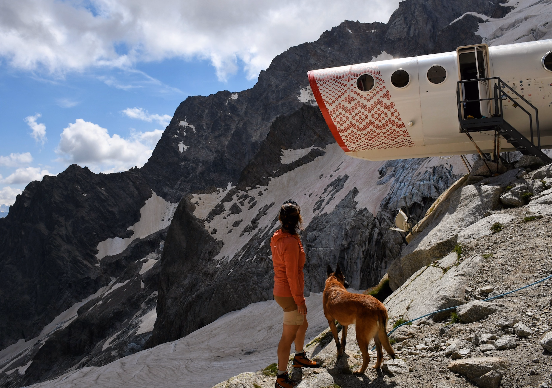 Plaine d'Herbouilly, 1 280 m, jour 3 du week-end La meute des neiges.