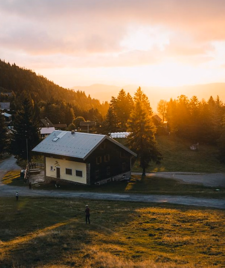 Refuge du Gaschney dans le massif des Vosges, camp de base du séjour Ça vosges le coup.