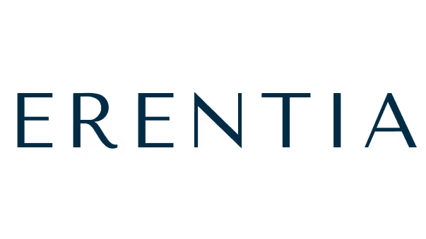 logo de la empresa Erentia, un estudio de arquitectura