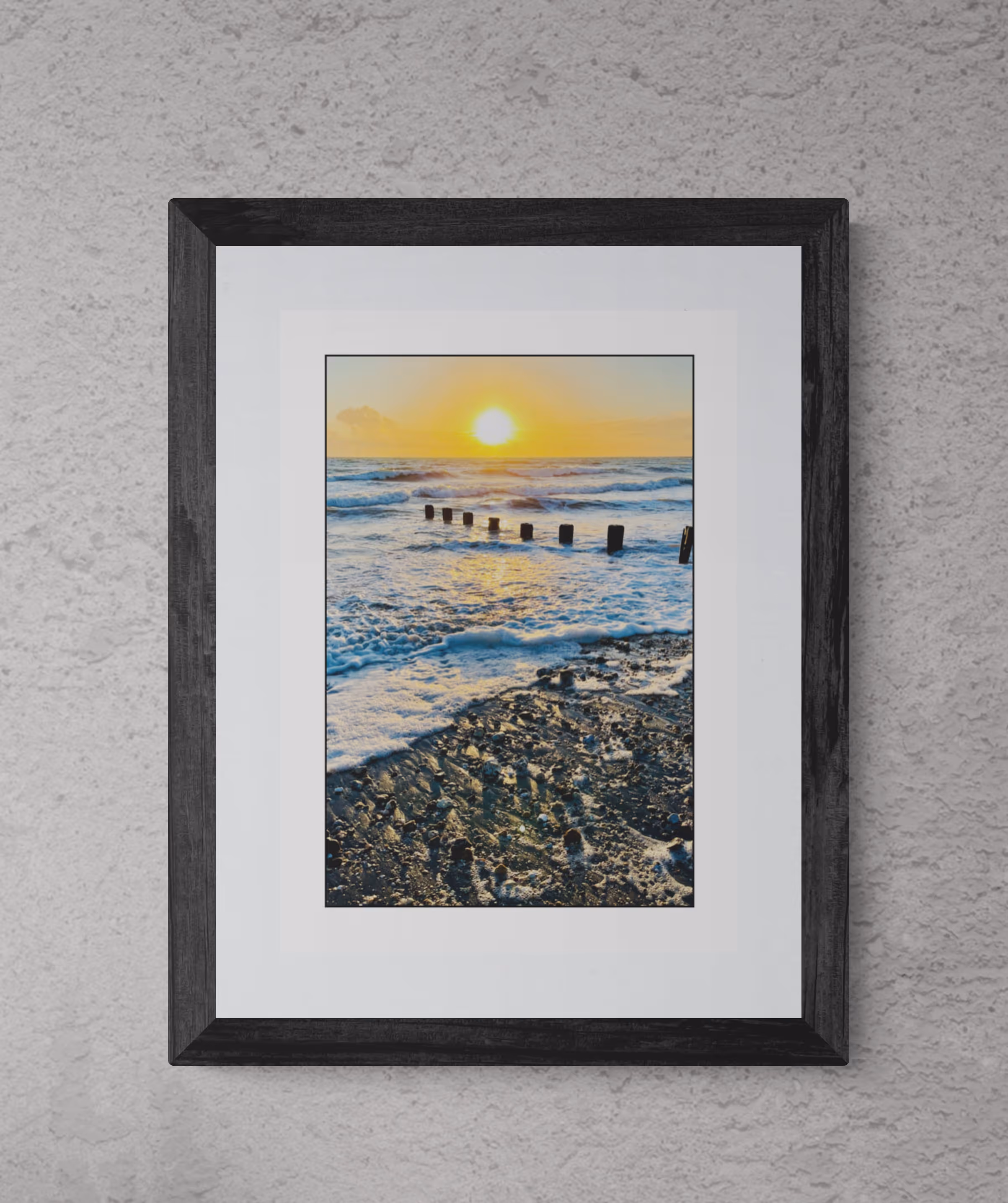 Sunset Groyne