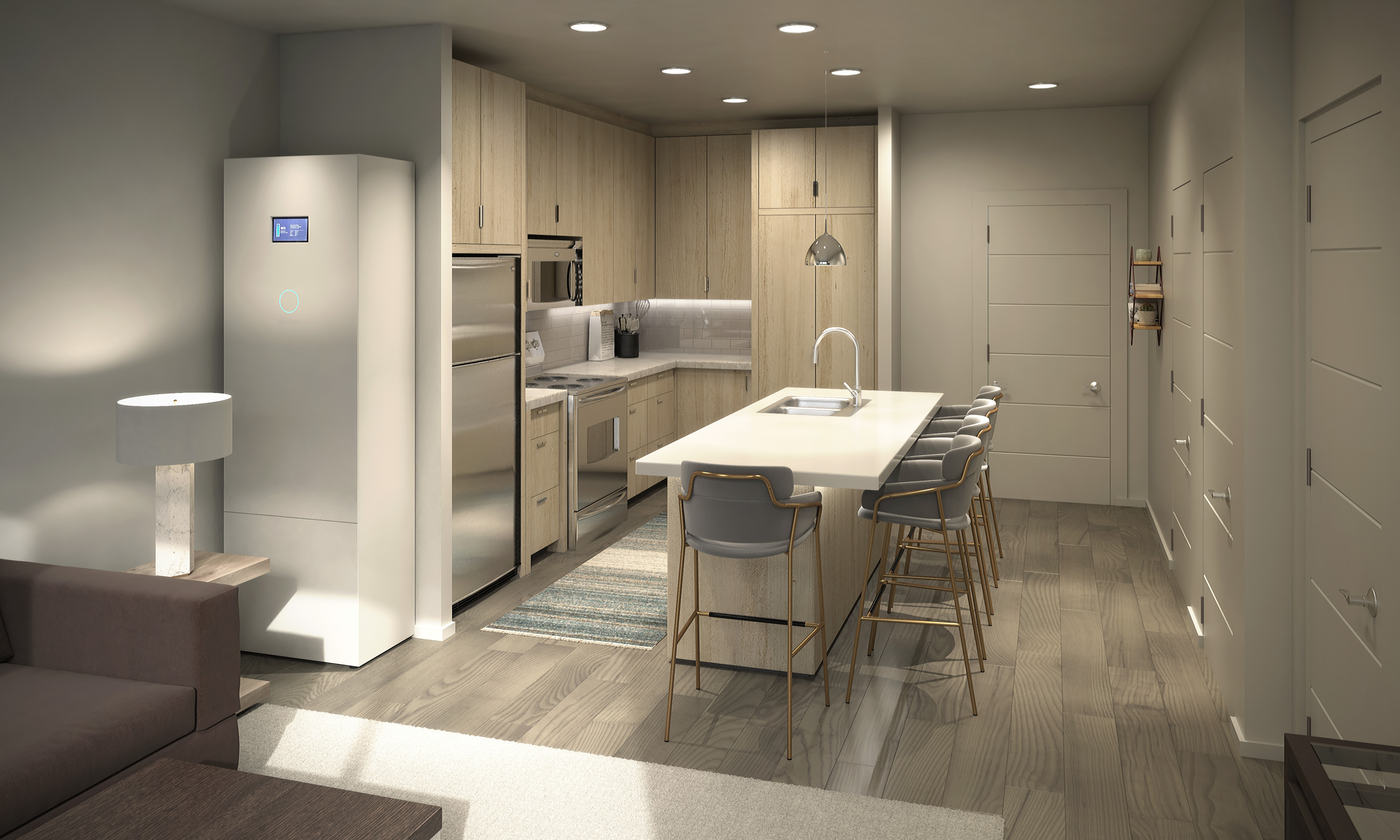 ecoLinx in Soleil Lofts Kitchen