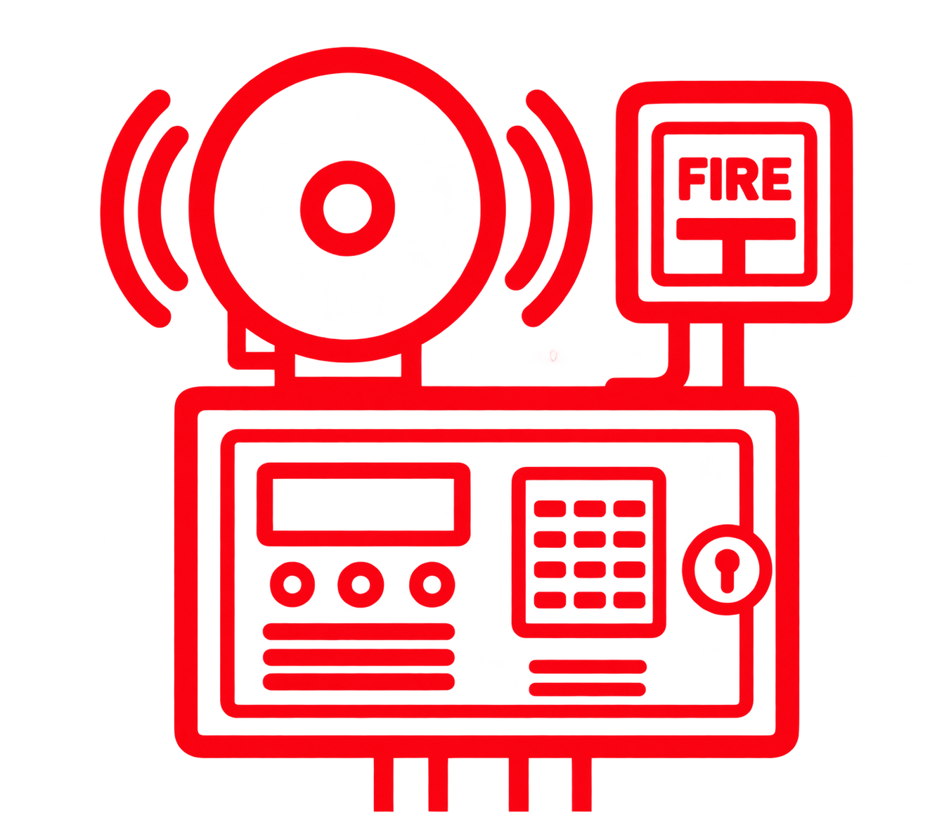 fire alarm services icon