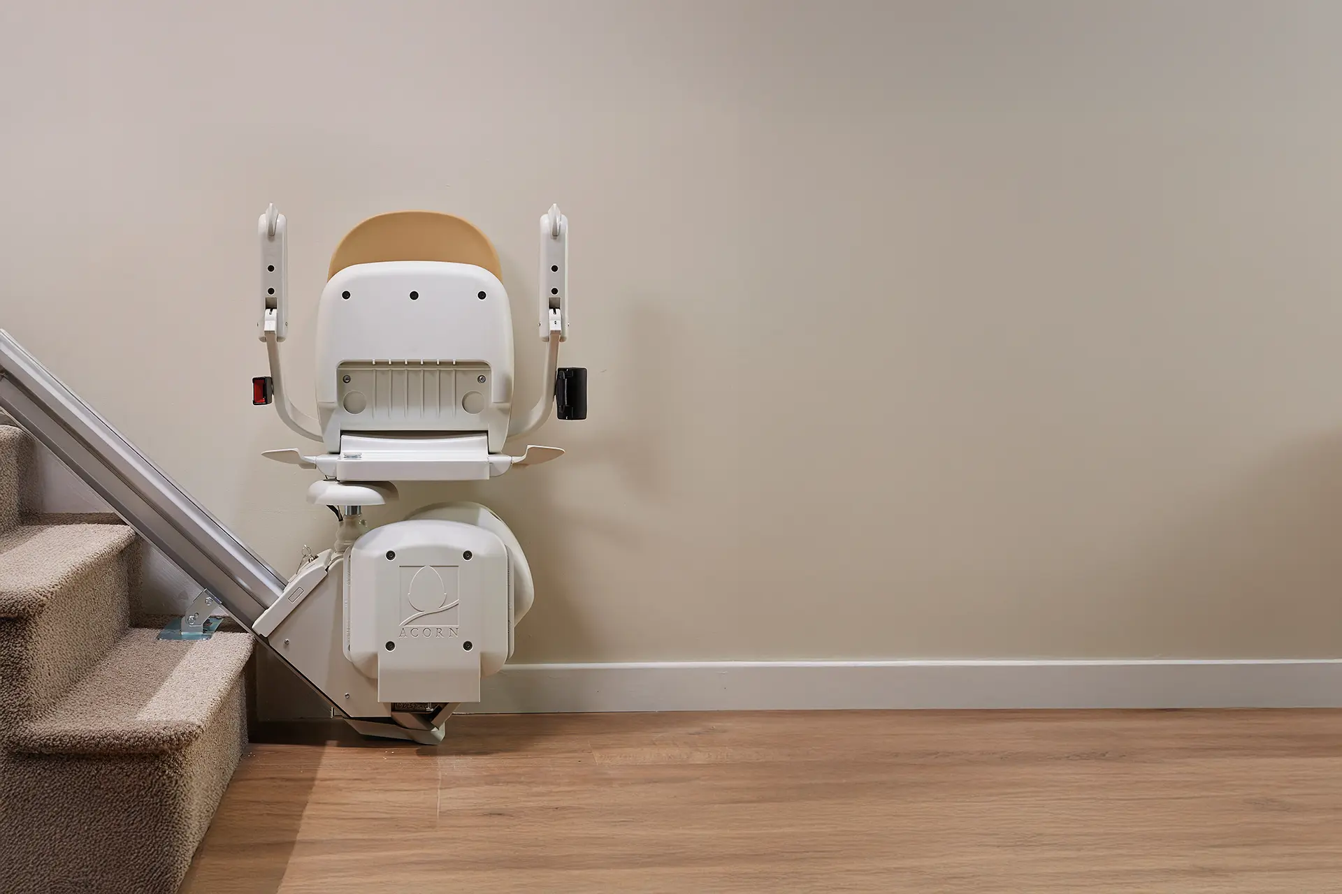 stairlift on staircase