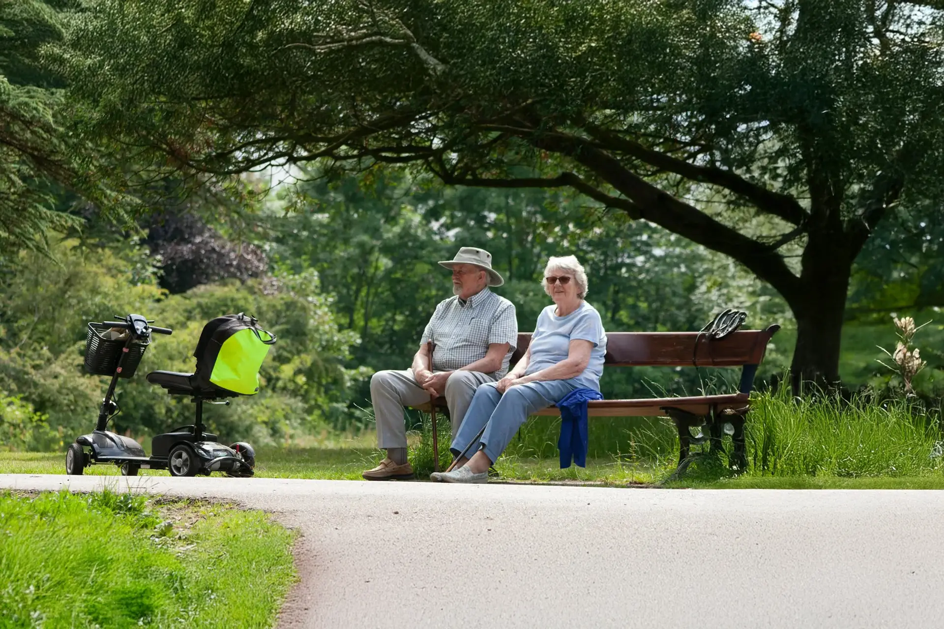 Mobility equipment outside
