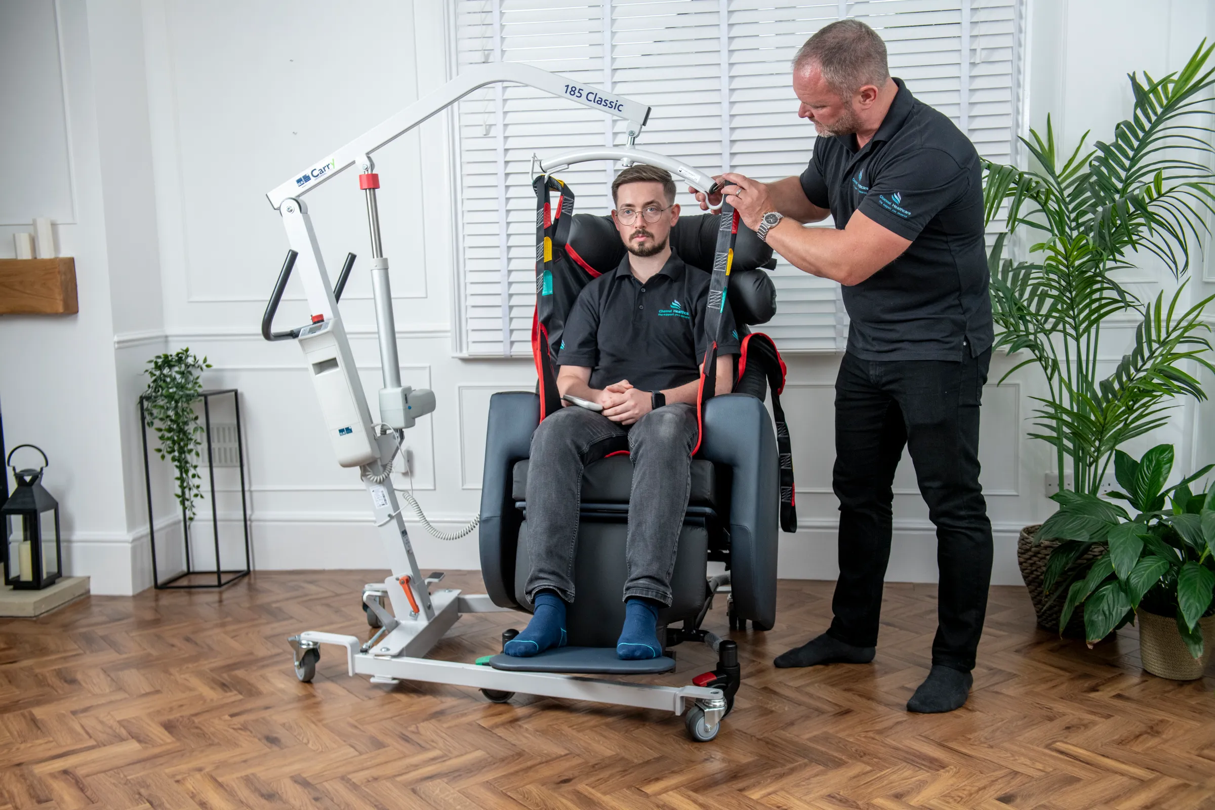 Carer providing in‑home support