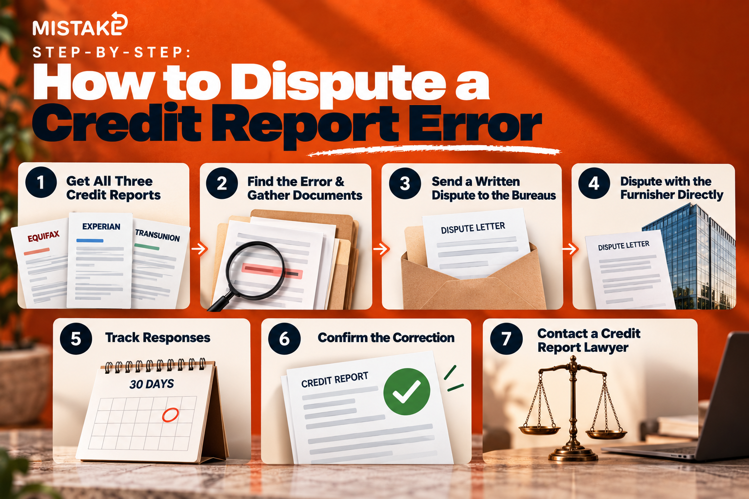 how to dispute credit report errors mistake.com