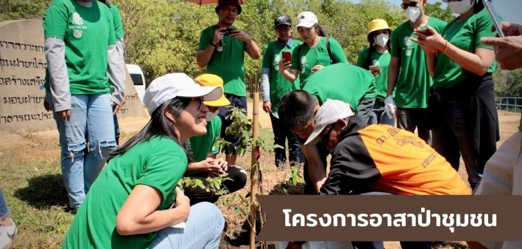โครงการอาสาป่าชุมชน