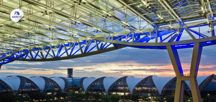 บริการรถ Shuttle Bus สนามบินสุวรรณภูมิ