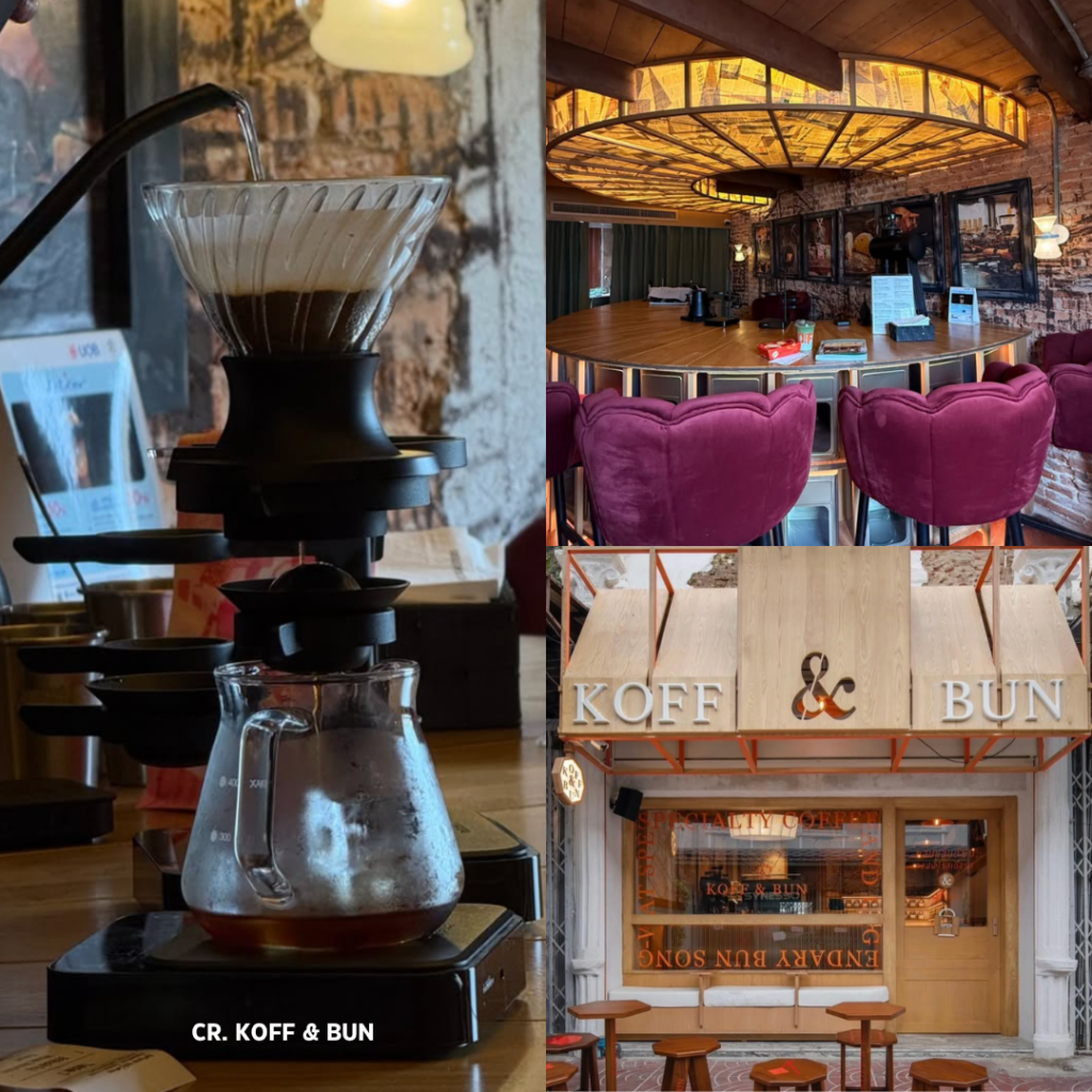 Koff & Bun คาเฟ่ทรงวาด