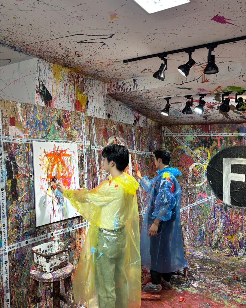 Splash Painting สาดสี ที่ Fickle Lifestyle