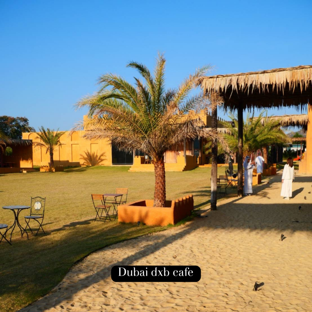 Dubai dxb cafe