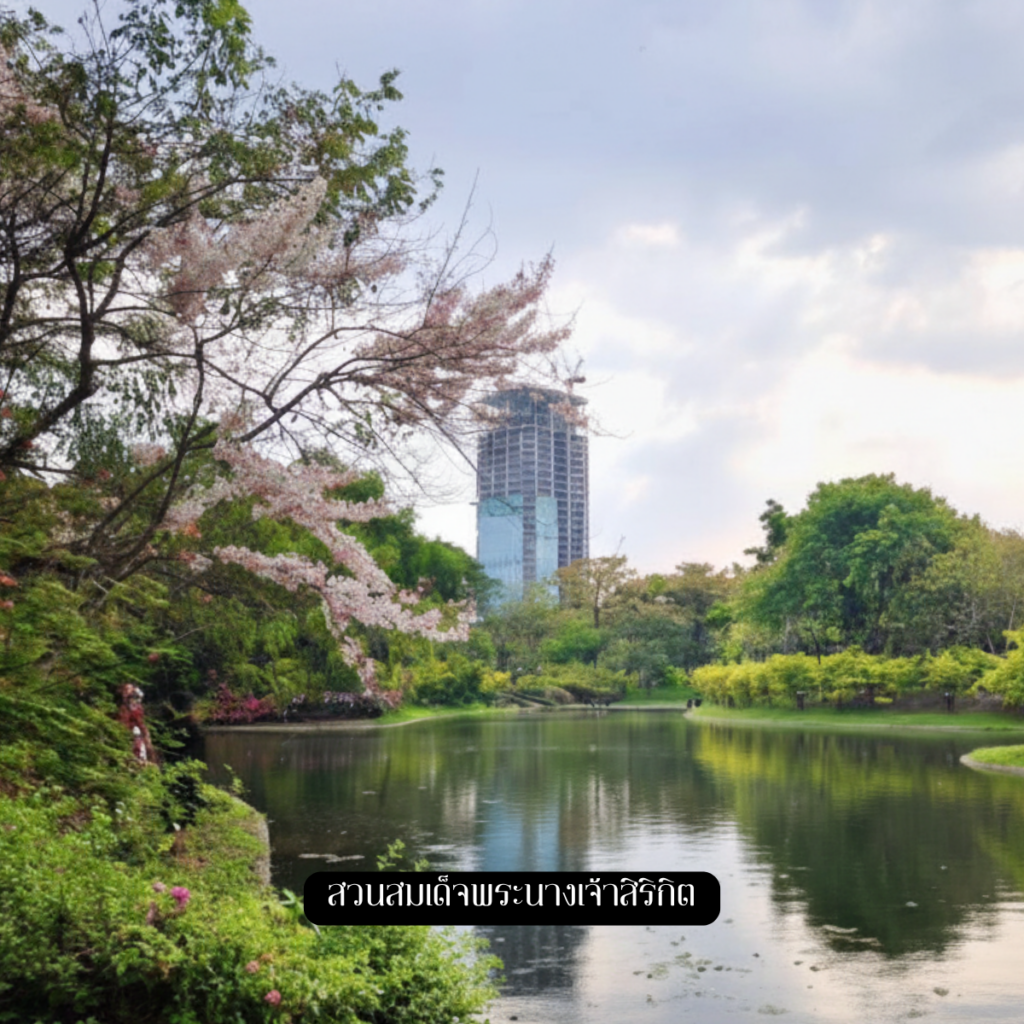 กัลปพฤกษ์ (ซากุระเมืองไทย) สวนสมเด็จพระนางเจ้าสิริกิต