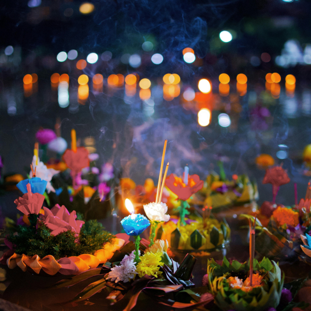 งานประเพณีลอยกระทง ไอคอนสยาม กรุงเทพ