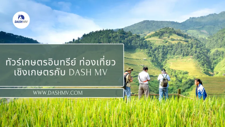 เช่ารถบัส DASH MV ท่องเที่ยวเชิงเกษตร
