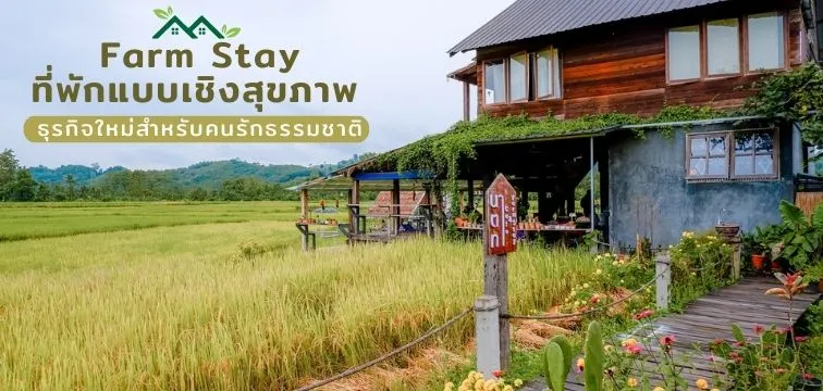 Farm Stay ที่พักแบบเชิงสุขภาพ ธุรกิจใหม่สำหรับคนรักธรรมชาติ