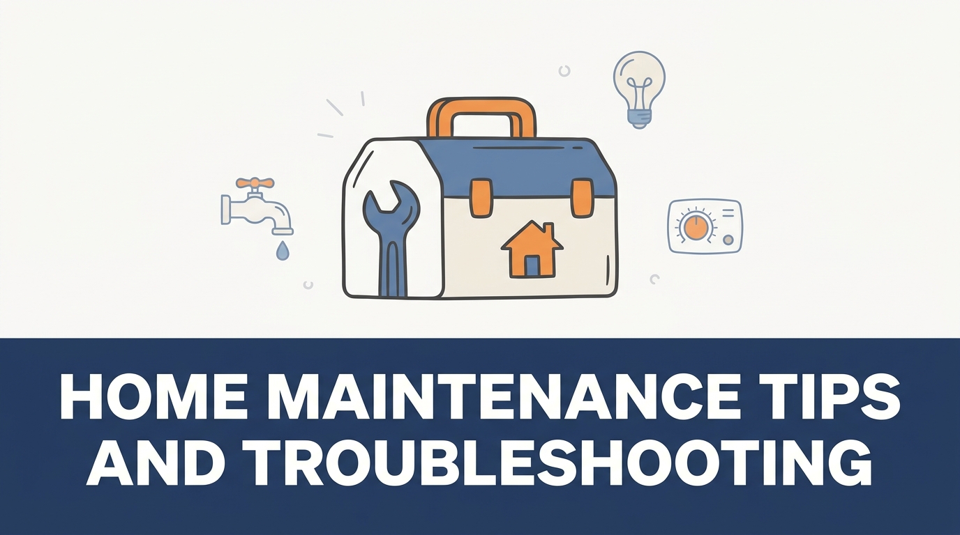 Home Maintenance Tips and Troubleshooting for Breakdowns