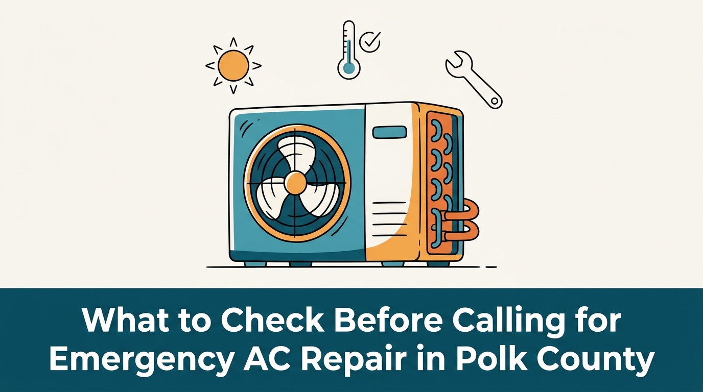 What to Check Before Calling for Emergency AC Repair in Polk County