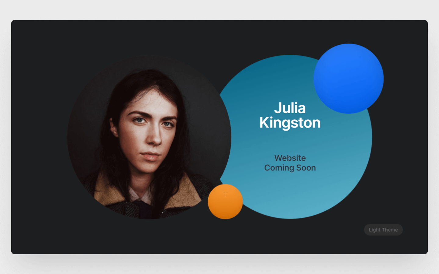 coming soon webflow template, one page