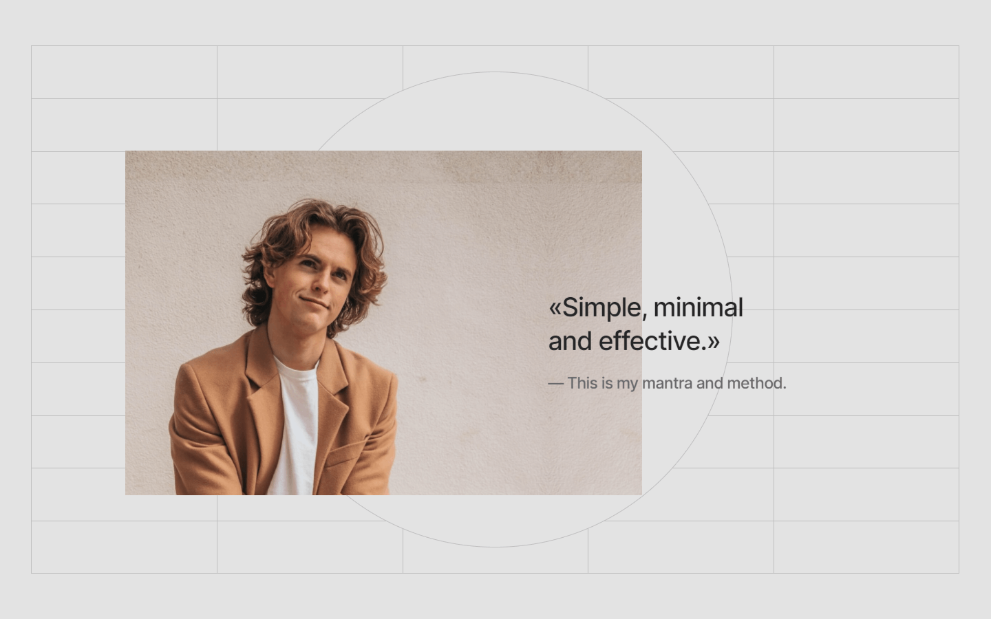 creative typography portfolio webflow template 5