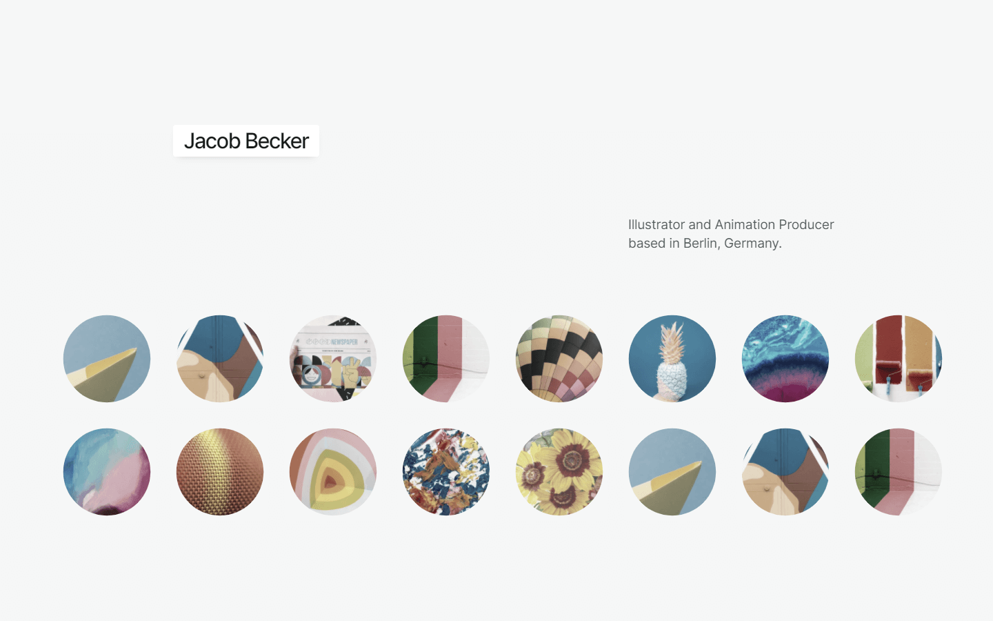 creative portfolio designer webflow template