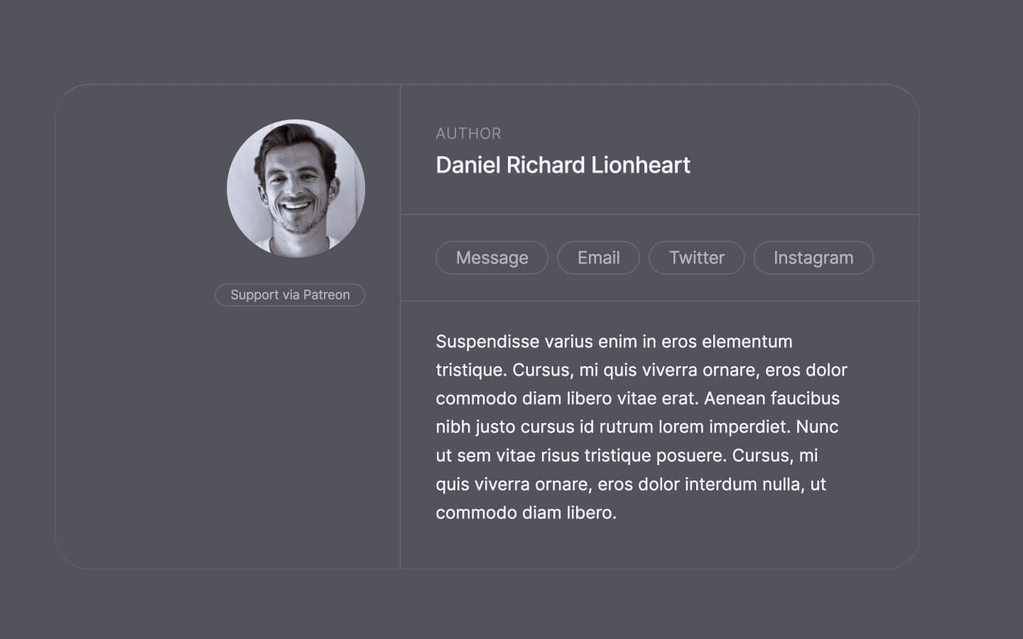 blog template for webflow website 5
