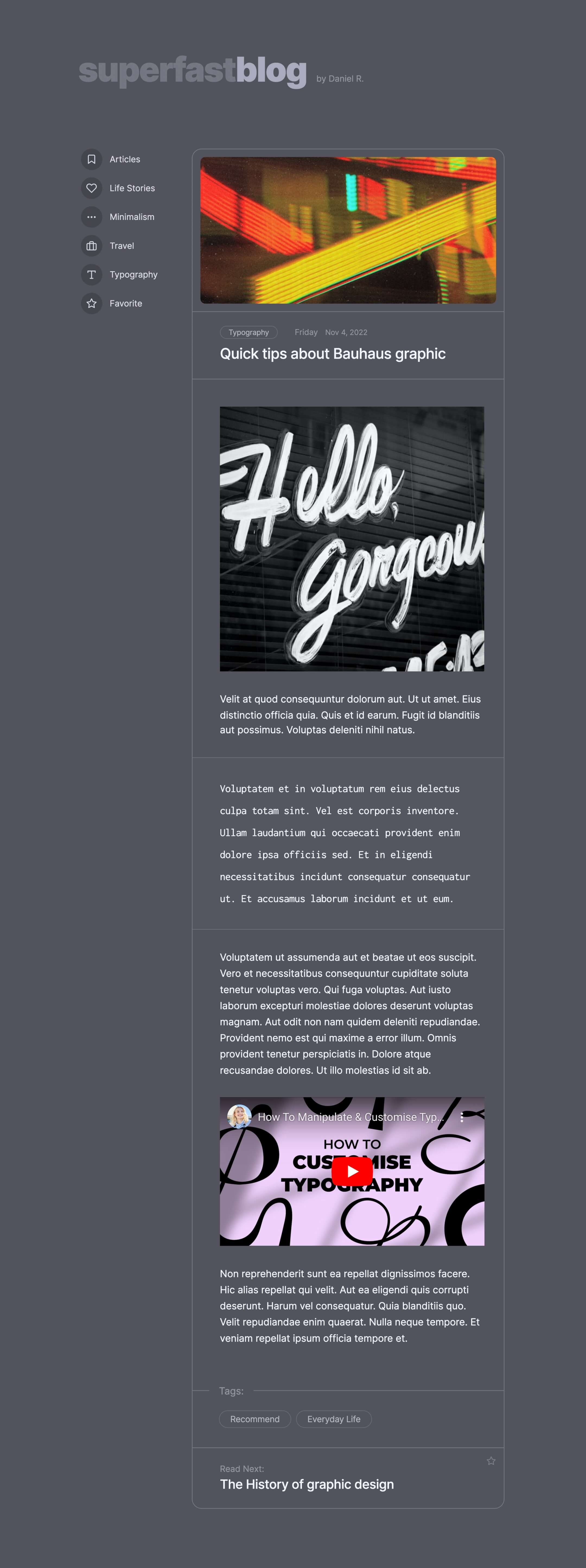 blog template for webflow website 2