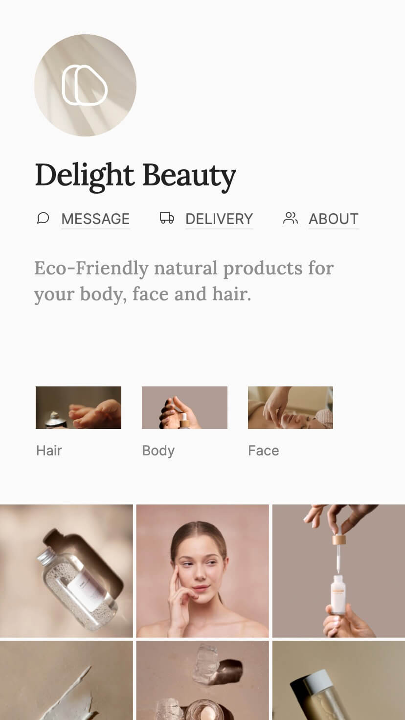shop webflow template, mobile responsive, minimal