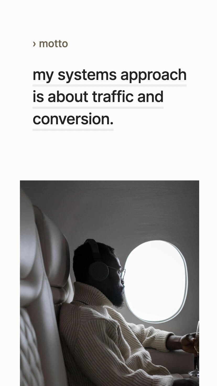 portfolio webflow template, mobile design