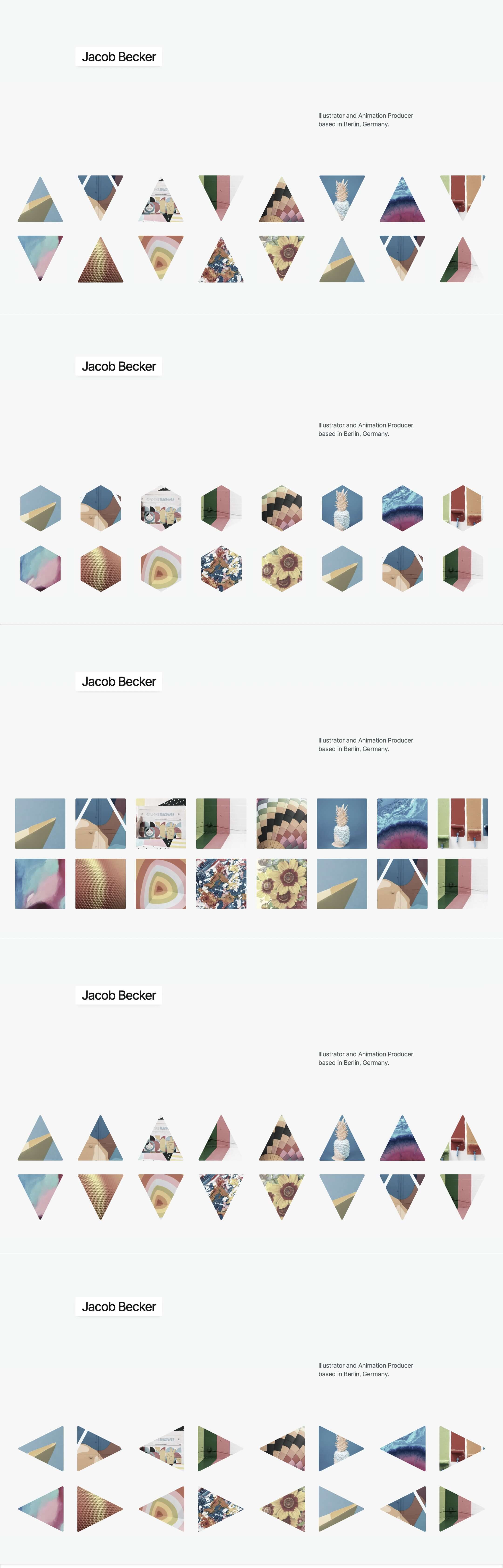 creative portfolio designer webflow template