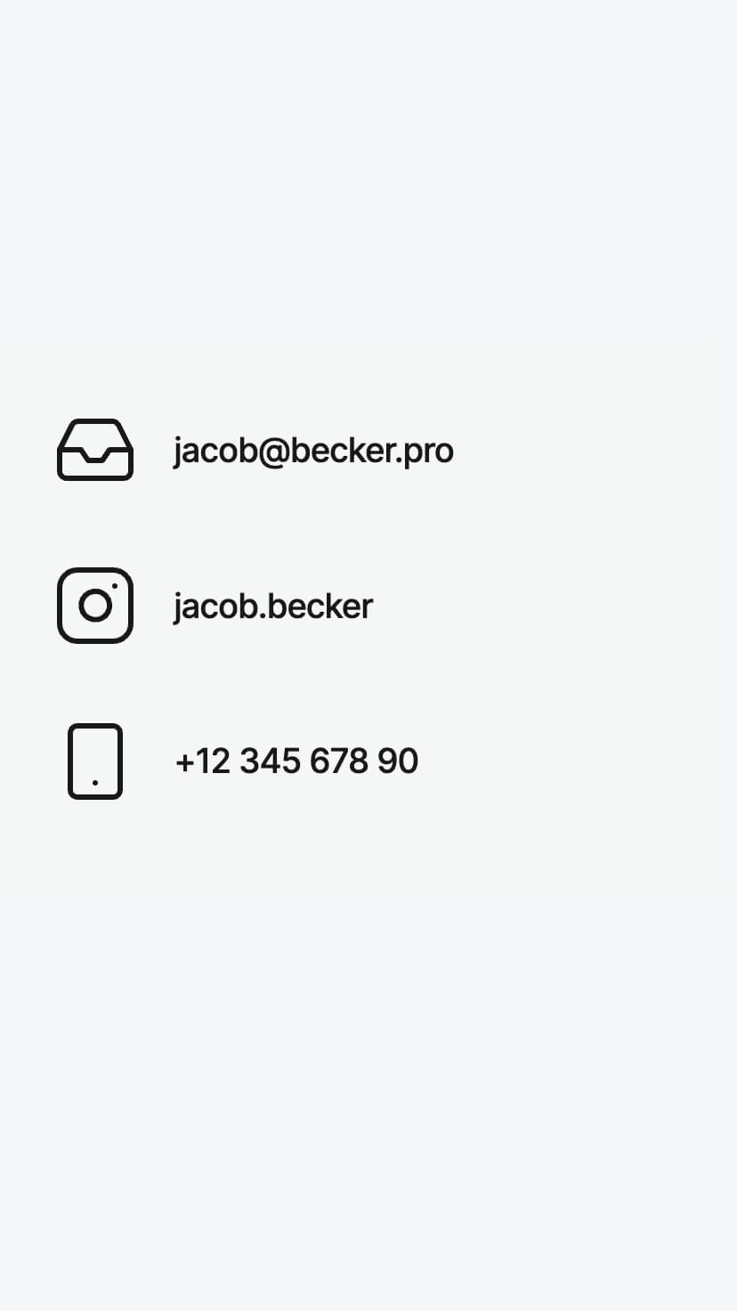 creative portfolio designer webflow template, mobile design