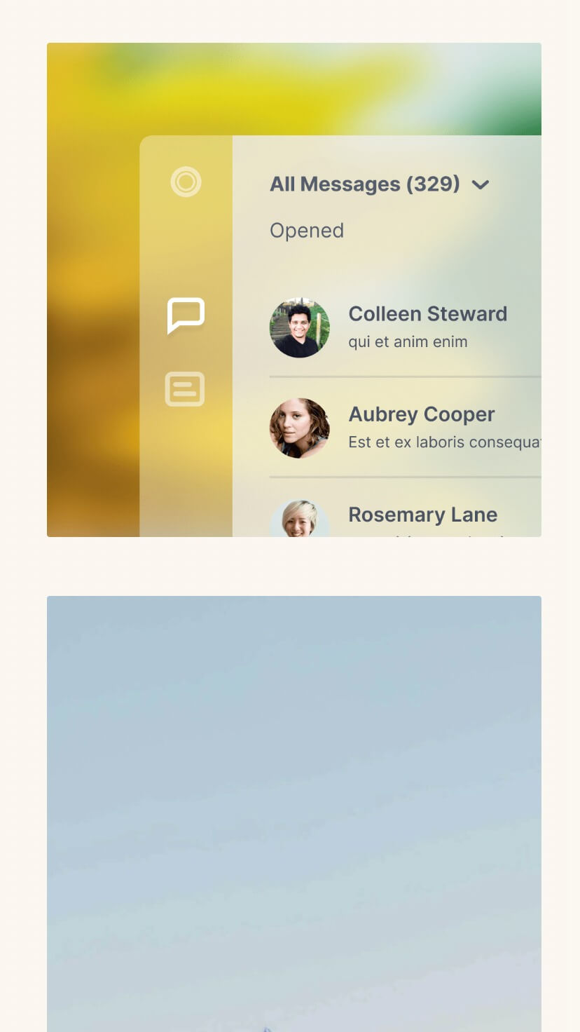 creative one page portfolio designer webflow template, mobile design