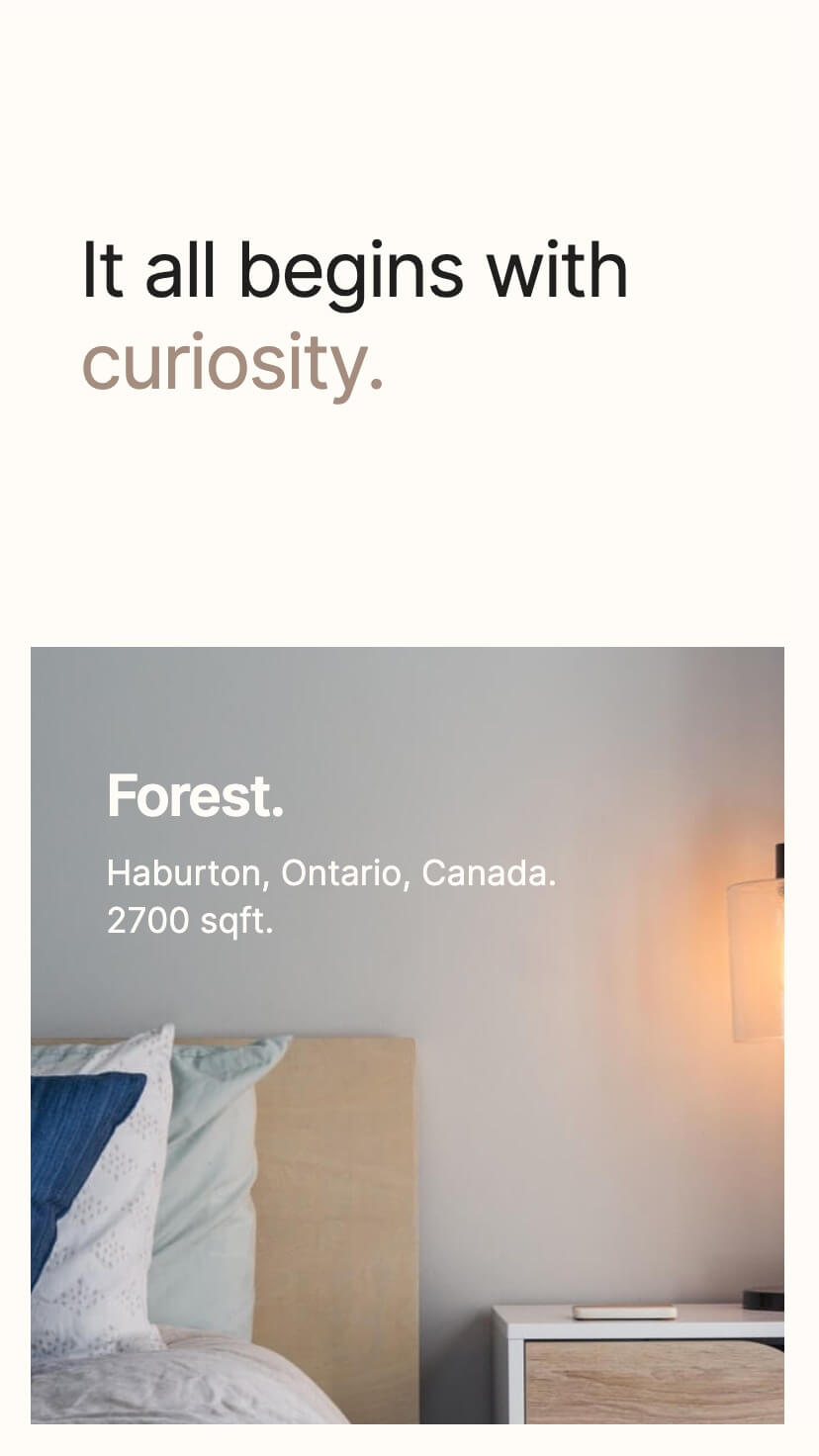 architect, interior, design studio webflow template, mobile design