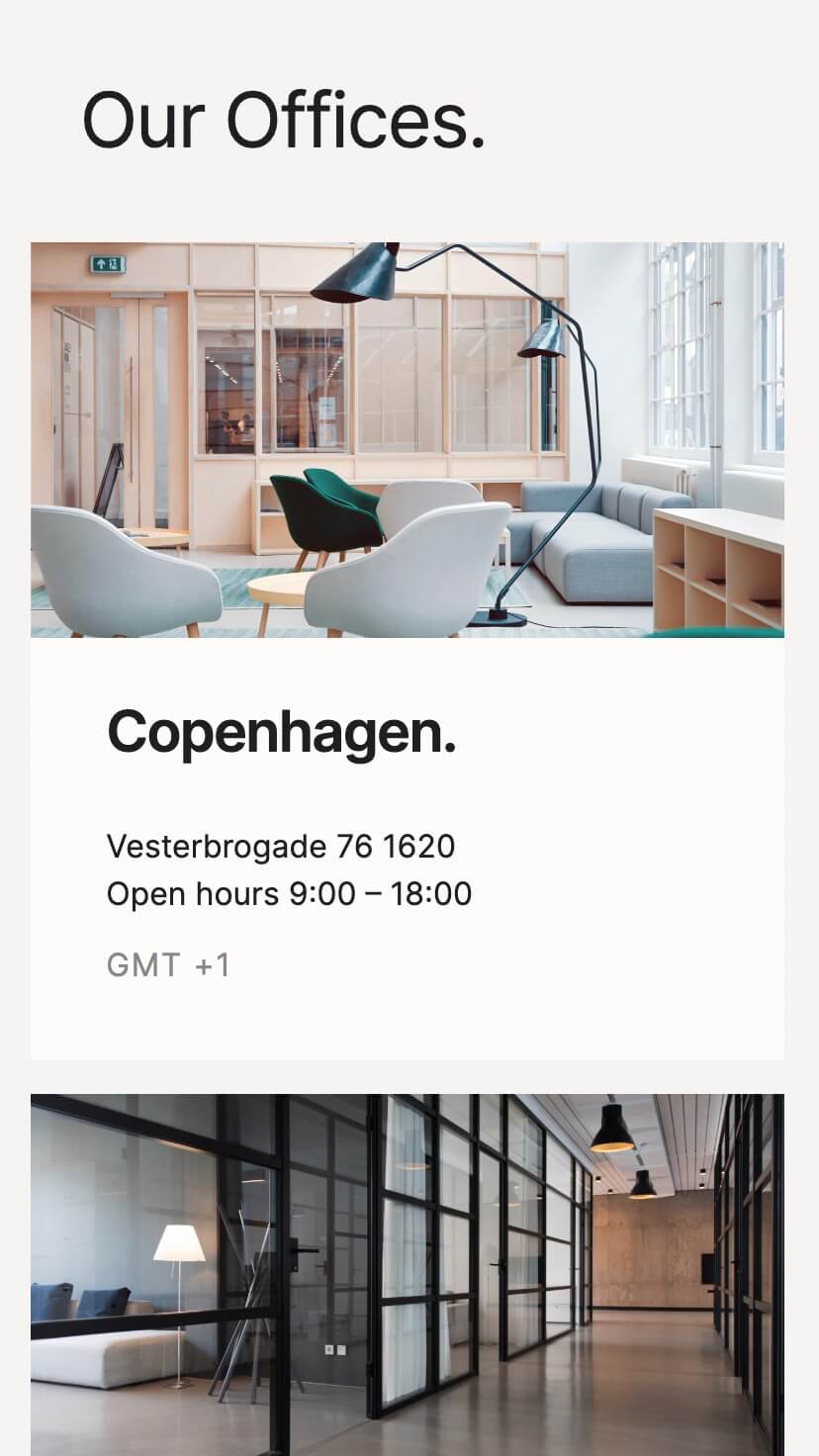 architect, interior, design studio webflow template, mobile design