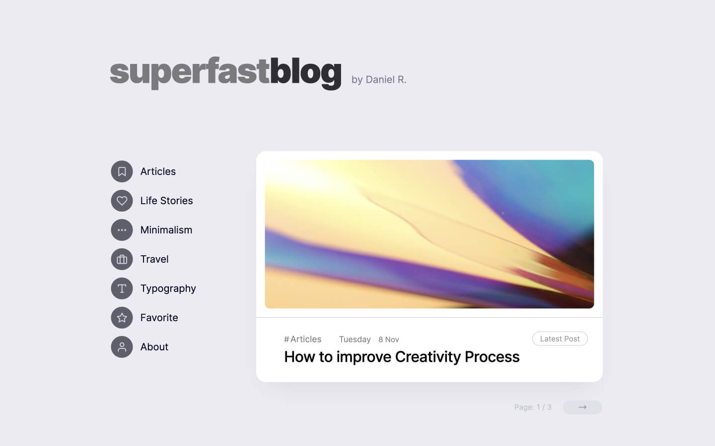 Superfast Light