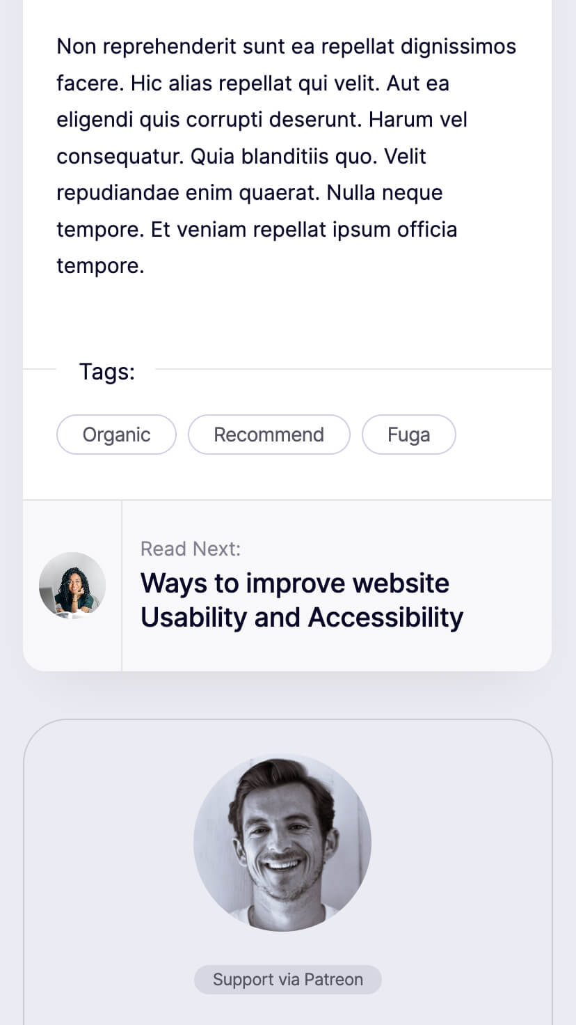 webflow minimal blog template 4