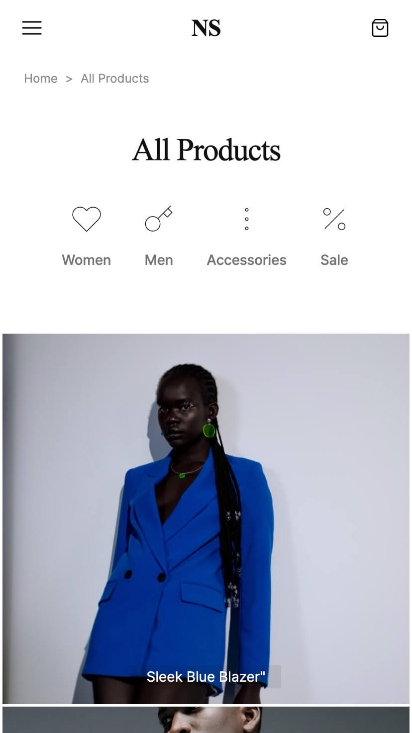 webflow store and shop template