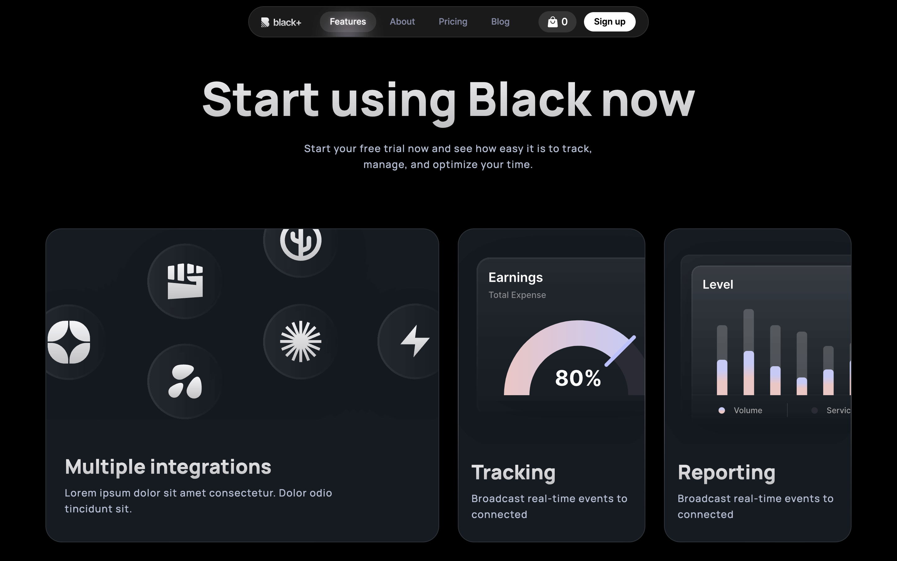Saas Webflow Minimal Template