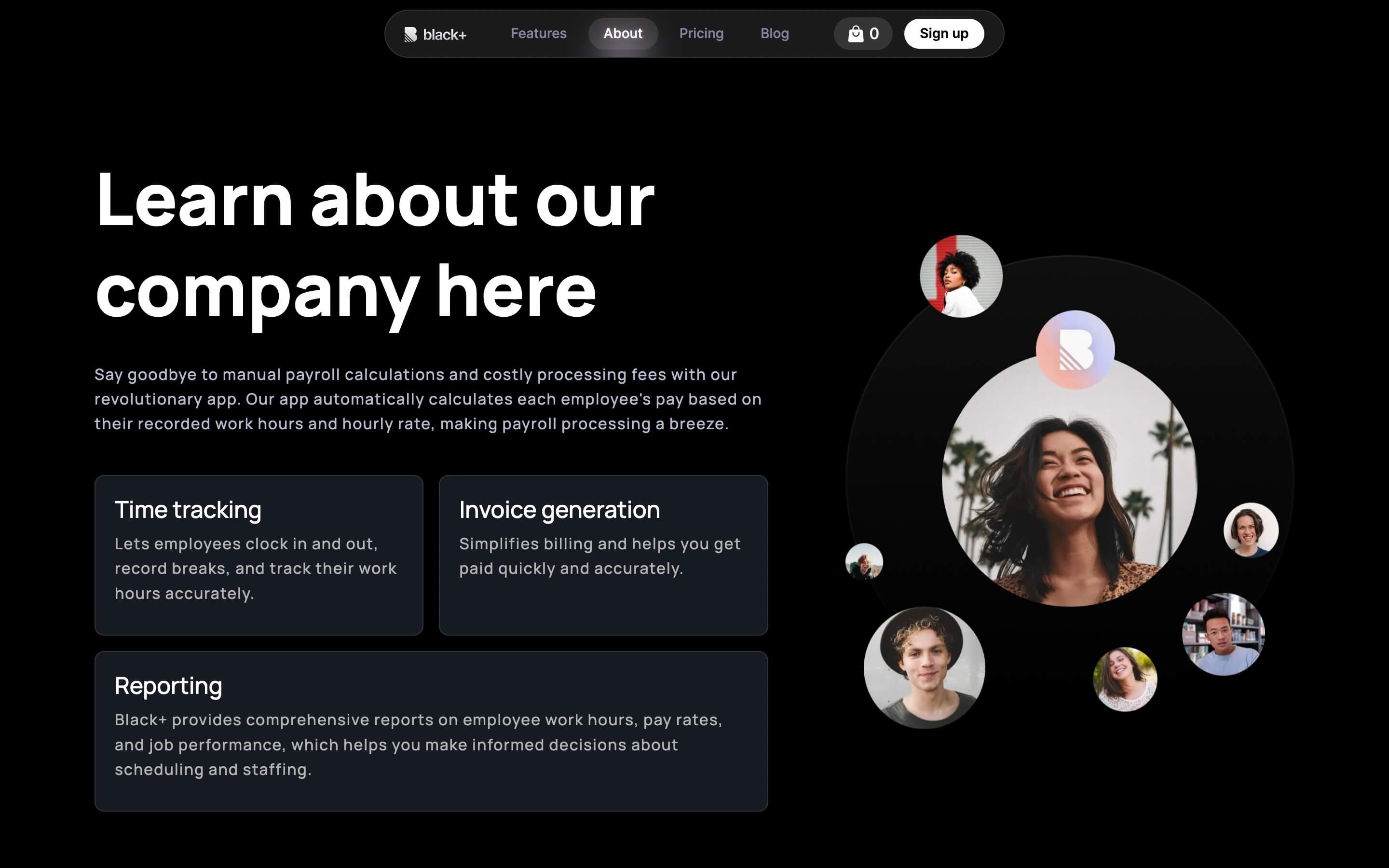 Saas Webflow Minimal Template