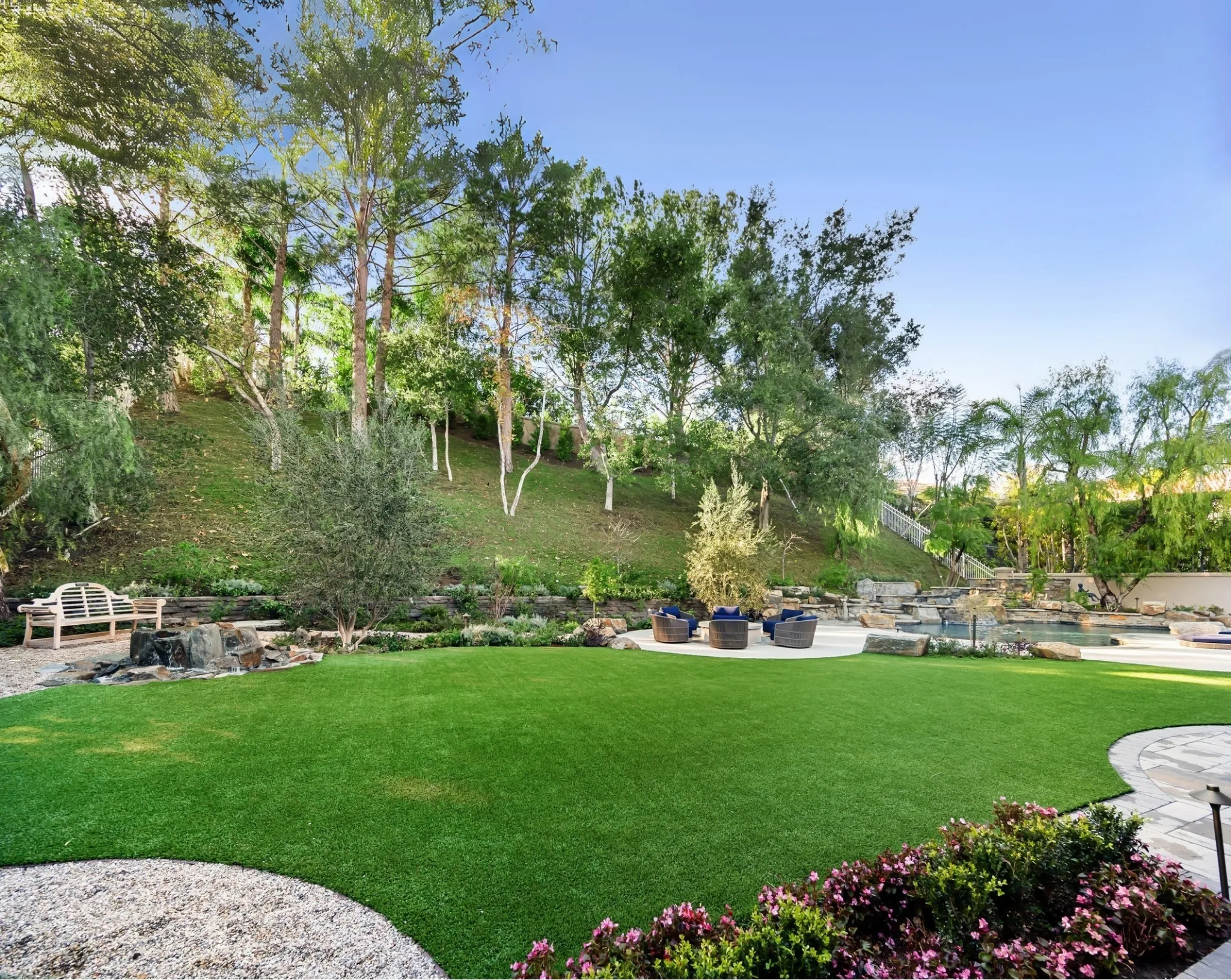 Transform your backyard lawn with expert grading, seeding, or sod installation for a lush, green, and low-maintenance outdoor space.