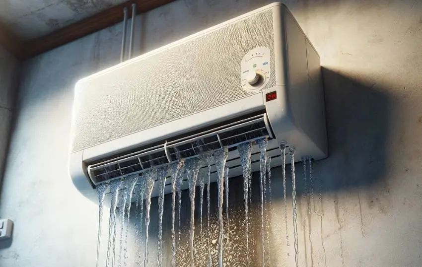 What to do when water is dripping from your AC unit?
