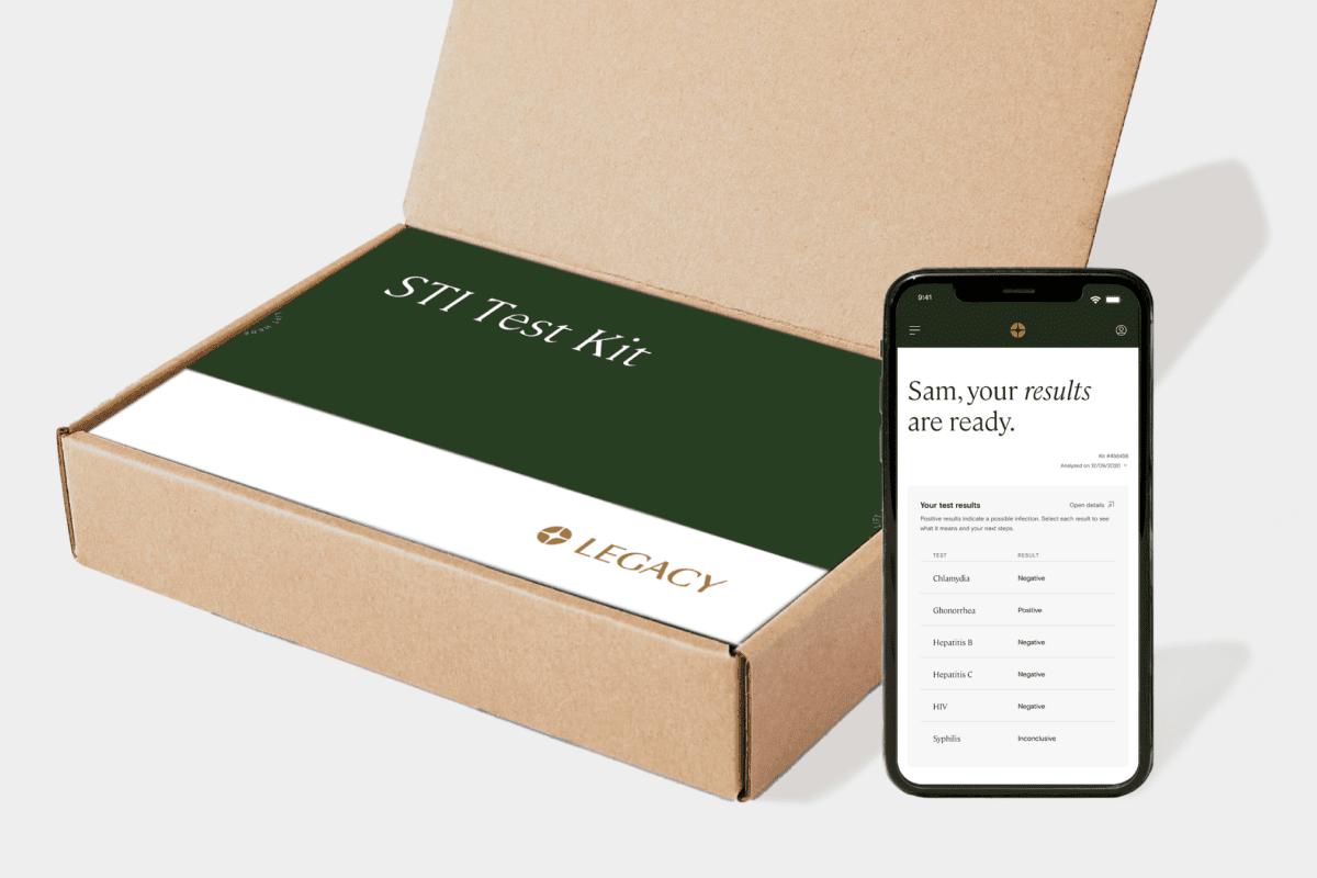 Introducing at-home STI testing with Legacy