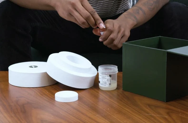 At home sperm test kit